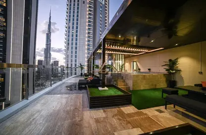 صورة لـ استقبال / بهو بنتهاوس - 3 غرف نوم - 5 حمامات للبيع في ذا سيجنتشر - برج خليفة - دبي وسط المدينة - دبي ، صورة رقم 1