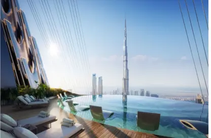Apartment - Studio - 1 Bathroom for sale in Binghatti Skyblade - Downtown Dubai - Dubai