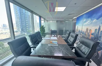 Office Space - Studio - 1 Bathroom for rent in The Binary Tower - Business Bay - Dubai