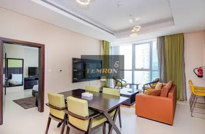 Apartment - 1 Bedroom - 2 Bathrooms for rent in Al Jowhara Tower - Corniche Road - Abu Dhabi