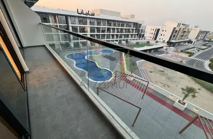 Apartment - 1 Bedroom - 2 Bathrooms for rent in Samana Golf Avenue - Dubai Studio City - Dubai
