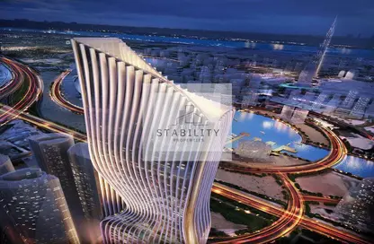 Apartment - 2 Bedrooms - 2 Bathrooms for sale in Tiger Sky Tower - Business Bay - Dubai