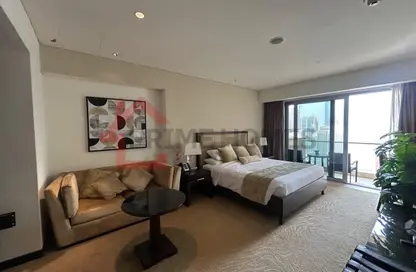 Apartment - Studio - 1 Bathroom for rent in JW Marriott Hotel Marina - Dubai Marina - Dubai