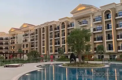Pool image for: Apartment - 2 Bedrooms - 3 Bathrooms for sale in Resortz by Danube - Arjan - Dubai, Image 1