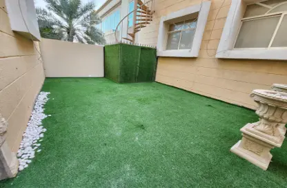 Garden image for: Apartment - 3 Bedrooms - 3 Bathrooms for rent in Khalifa City A Villas - Khalifa City A - Khalifa City - Abu Dhabi, Image 1