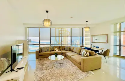 Apartment - 1 Bedroom - 1 Bathroom for rent in Etihad Tower 4 - Etihad Towers - Corniche Road - Abu Dhabi