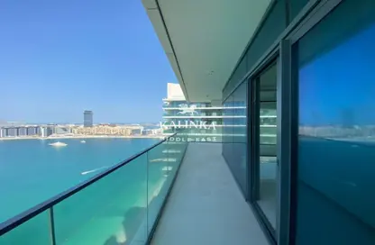 Balcony image for: Apartment - 3 Bedrooms - 3 Bathrooms for rent in Beach Vista - EMAAR Beachfront - Dubai Harbour - Dubai, Image 1