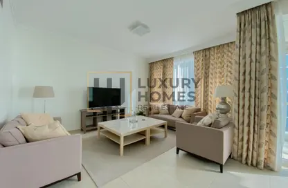 Apartment - 2 Bedrooms - 3 Bathrooms for rent in Al Bateen Residences - Jumeirah Beach Residence - Dubai