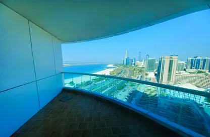 Apartment - 3 Bedrooms - 4 Bathrooms for rent in Bel Ghailam Tower - Corniche Road - Abu Dhabi