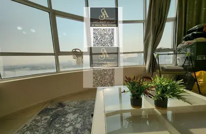 Apartment - 1 Bedroom - 2 Bathrooms for rent in Orient Tower 1 - Orient Towers - Al Bustan - Ajman