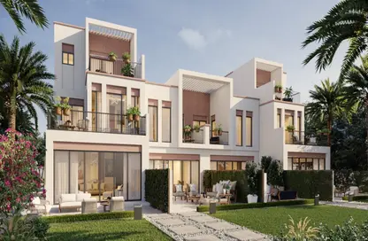 Townhouse - 3 Bedrooms - 3 Bathrooms for sale in Costa Brava at DAMAC Lagoons - Damac Lagoons - Dubai