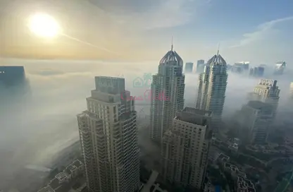 شقة - 2 غرف نوم - 3 حمامات للايجار في بوابة المارينا 1 - مارينا جيت - دبي مارينا - دبي
