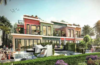 Townhouse - 5 Bedrooms - 6 Bathrooms for sale in Portofino - Damac Lagoons - Dubai