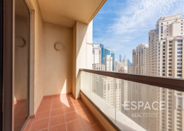Apartment - 2 bedrooms - 3 bathrooms for rent in Rimal 3 - Rimal - Jumeirah Beach Residence - Dubai