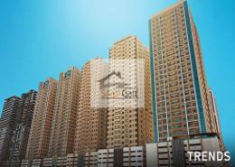 Outdoor Building image for: Apartment - 1 bedroom - 2 bathrooms for sale in Goldcrest Dreams 1 - Goldcrest Dreams - Emirates City - Ajman, Image 1