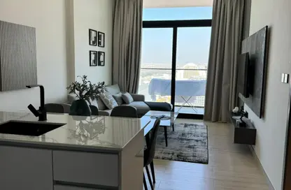 شقة - غرفة نوم - 2 حمامات للايجار في بن غاطي إيميرالد - منطقة 15 - قرية جميرا الدائرية - دبي شقة - غرفة نوم - 2 حمامات للايجار في بن غاطي إيميرالد - منطقة 15 - قرية جميرا الدائرية - دبي