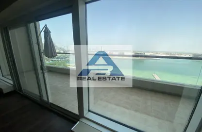 Balcony image for: Apartment - 3 Bedrooms - 4 Bathrooms for rent in Khalidiya Twin Towers - Al Khalidiya - Abu Dhabi, Image 1