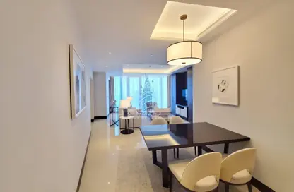 شقة - 2 غرف نوم - 2 حمامات للايجار في فندق العنوان- سكاي فيو 2 - أبراج العنوان سكاي فيو - دبي وسط المدينة - دبي
