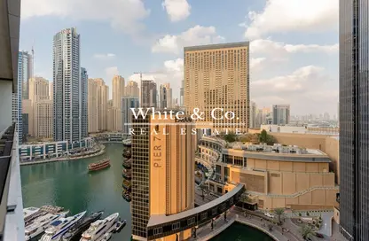 Water View image for: Apartment - 2 Bedrooms - 2 Bathrooms for sale in Silverene Tower B - Silverene - Dubai Marina - Dubai, Image 1
