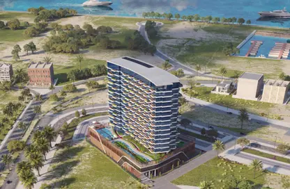 Apartment - 1 Bedroom - 2 Bathrooms for sale in Ocean Tower - Dubai Islands - Deira - Dubai