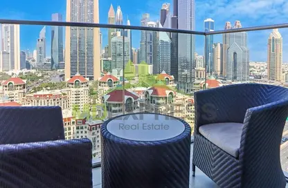 Balcony image for: Apartment - 1 Bedroom - 2 Bathrooms for rent in Kempinski BLVD - Downtown Dubai - Dubai, Image 1