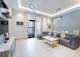 صورةغرفة المعيشة لـ: شقة - 2 غرف نوم - 3 حمامات للبيع في برج الأندلس آيه - الأندلس - منطقة الجولف بالجميرا - دبي, صورة 1