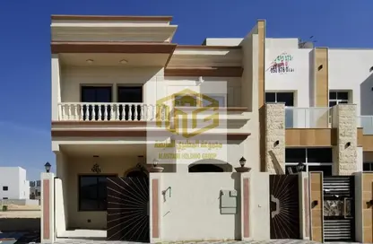 Outdoor House image for: Townhouse - 3 Bedrooms - 4 Bathrooms for sale in Al Zaheya Gardens - Al Zahya - Ajman, Image 1