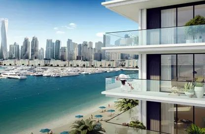Apartment - 1 Bedroom - 1 Bathroom for sale in Beach Mansion - EMAAR Beachfront - Dubai Harbour - Dubai
