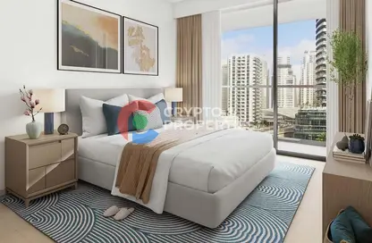 Room / Bedroom image for: Penthouse - 4 Bedrooms - 4 Bathrooms for sale in Marina Shores - Dubai Marina - Dubai, Image 1