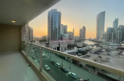 شقة - 2 غرف نوم - 2 حمامات للايجار في مارينا بارك - دبي مارينا - دبي