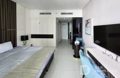 Apartment - Studio - 1 Bathroom for rent in Bay's Edge - Business Bay - Dubai