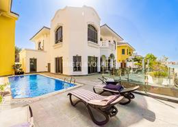 Villa - 5 bedrooms - 6 bathrooms for rent in Garden Homes Frond E - Garden Homes - Palm Jumeirah - Dubai