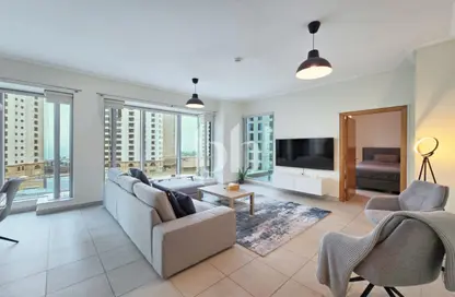 Apartment - 1 Bedroom - 2 Bathrooms for rent in Beauport Tower - Marina Promenade - Dubai Marina - Dubai