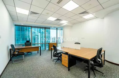 Office Space - Studio - 1 Bathroom for rent in North Tower - Emirates Financial Towers - DIFC - Dubai