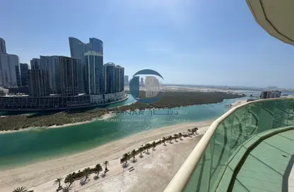 Apartment - 4 Bedrooms - 5 Bathrooms for rent in Beach Towers - Shams Abu Dhabi - Al Reem Island - Abu Dhabi