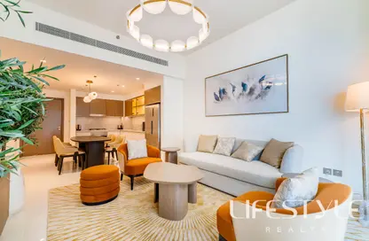 Apartment - 2 Bedrooms - 2 Bathrooms for rent in Grand Bleu Tower 2 - EMAAR Beachfront - Dubai Harbour - Dubai