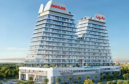 Apartment - 2 Bedrooms - 4 Bathrooms for sale in Sparklz By Danube - Al Furjan - Dubai