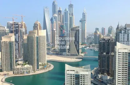 Water View image for: Apartment - 1 Bathroom for rent in Marina Hotel Apartments - Dubai Marina Walk - Dubai Marina - Dubai, Image 1