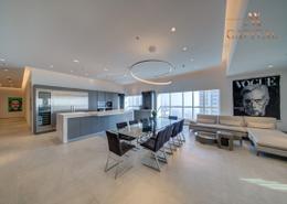 Living / Dining Room image for: Penthouse - 4 bedrooms - 7 bathrooms for sale in Elite Residence - Dubai Marina - Dubai, Image 1