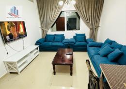 Living Room image for: Apartment - 1 bedroom - 2 bathrooms for rent in Al Khan Lagoon - Al Khan - Sharjah, Image 1