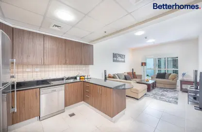 Kitchen image for: Apartment - 1 Bedroom - 2 Bathrooms for rent in Elite Residence - Dubai Marina - Dubai, Image 1