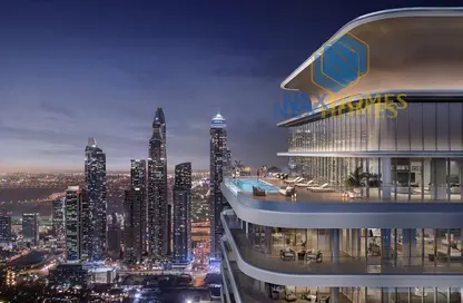 Apartment - 1 Bedroom - 1 Bathroom for sale in Seapoint - EMAAR Beachfront - Dubai Harbour - Dubai