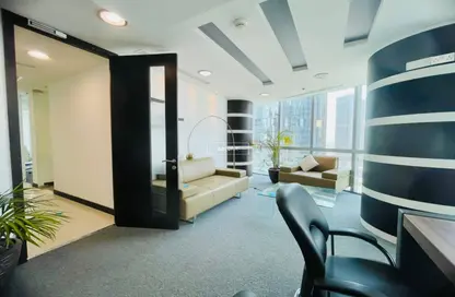 Office Space - Studio - 1 Bathroom for rent in Almas Tower - Lake Almas East - Jumeirah Lake Towers - Dubai