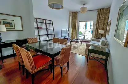 Apartment - 1 Bedroom - 2 Bathrooms for rent in Green Lakes Towers - JLT Cluster S - Jumeirah Lake Towers - Dubai