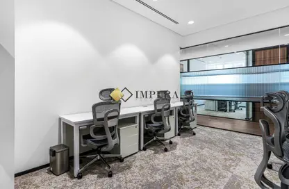 مكتب - استوديو - 2 حمامات للايجار في فيجن تاور - الخليج التجاري - دبي