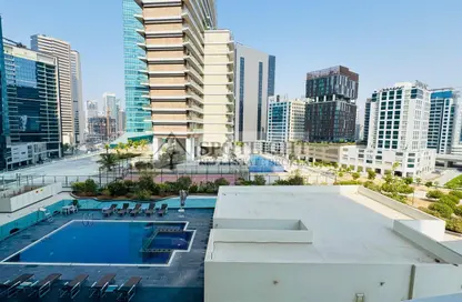 Apartment - Studio - 1 Bathroom for rent in AG Tower - Business Bay - Dubai