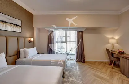 النزل و الشقق الفندقية - 2 غرف نوم - 3 حمامات للايجار في برج سفير - دبي مارينا - دبي