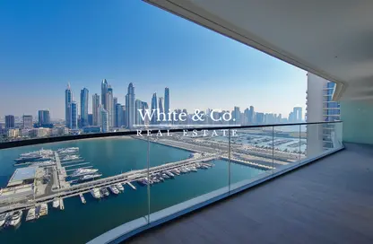 Pool image for: Apartment - 2 Bedrooms - 2 Bathrooms for rent in Marina Vista - EMAAR Beachfront - Dubai Harbour - Dubai, Image 1