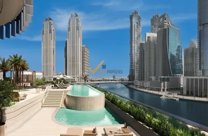 شقة - غرفة نوم - 2 حمامات للبيع في ون ريفر بوينت - الخليج التجاري - دبي