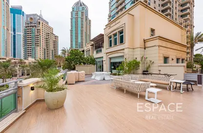 Villa - 3 Bedrooms - 4 Bathrooms for rent in Al Anbar Tower - Emaar 6 Towers - Dubai Marina - Dubai